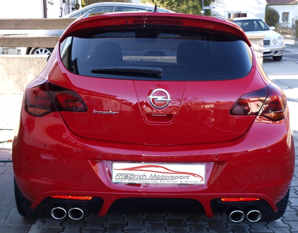 Friedrich Motorsport Duplex Endschalldämpfer Astra J Foto