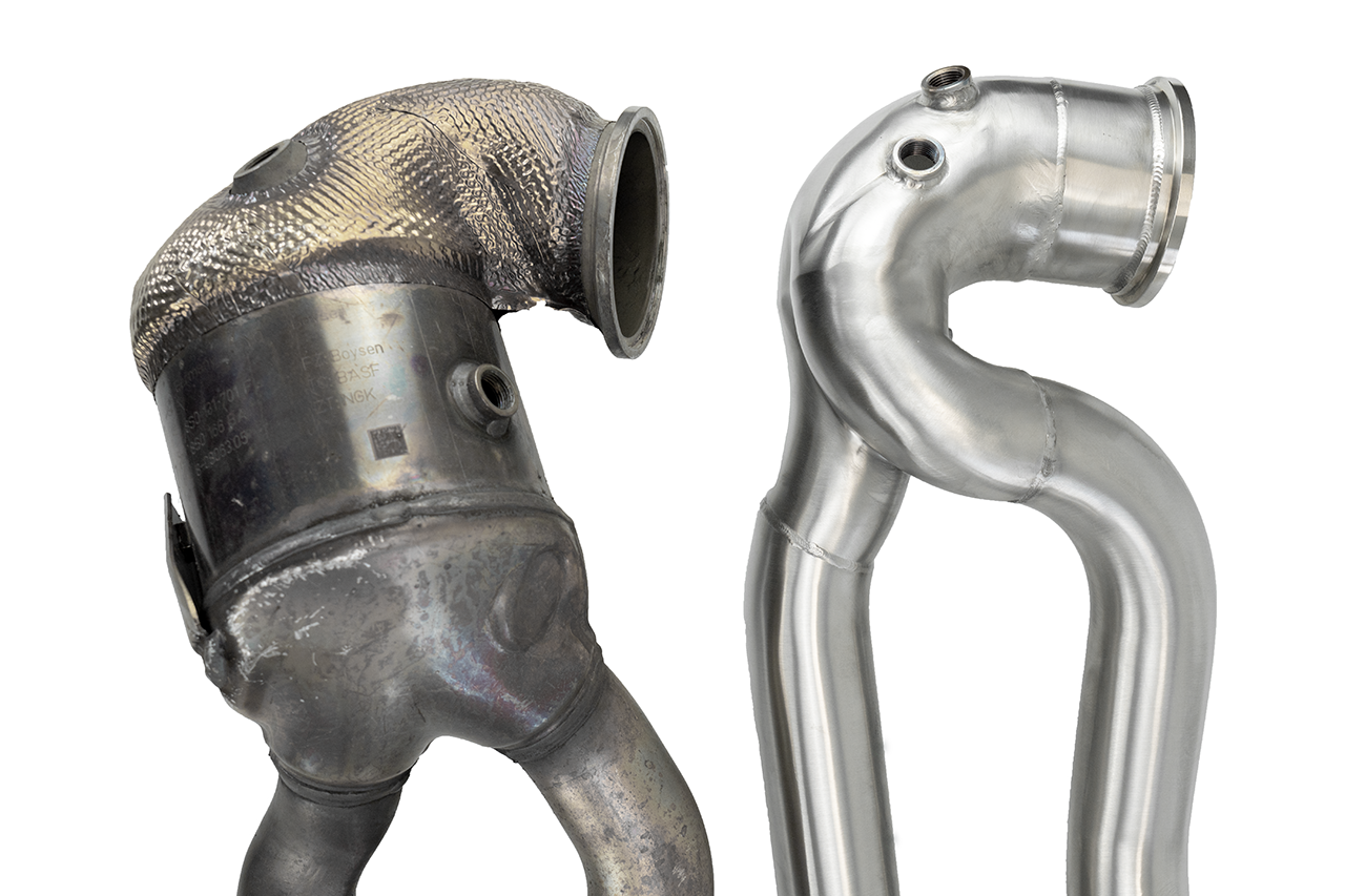 Bull-X Downpipe für Audi RS3/TTRS - Jetzt entdecken! Foto