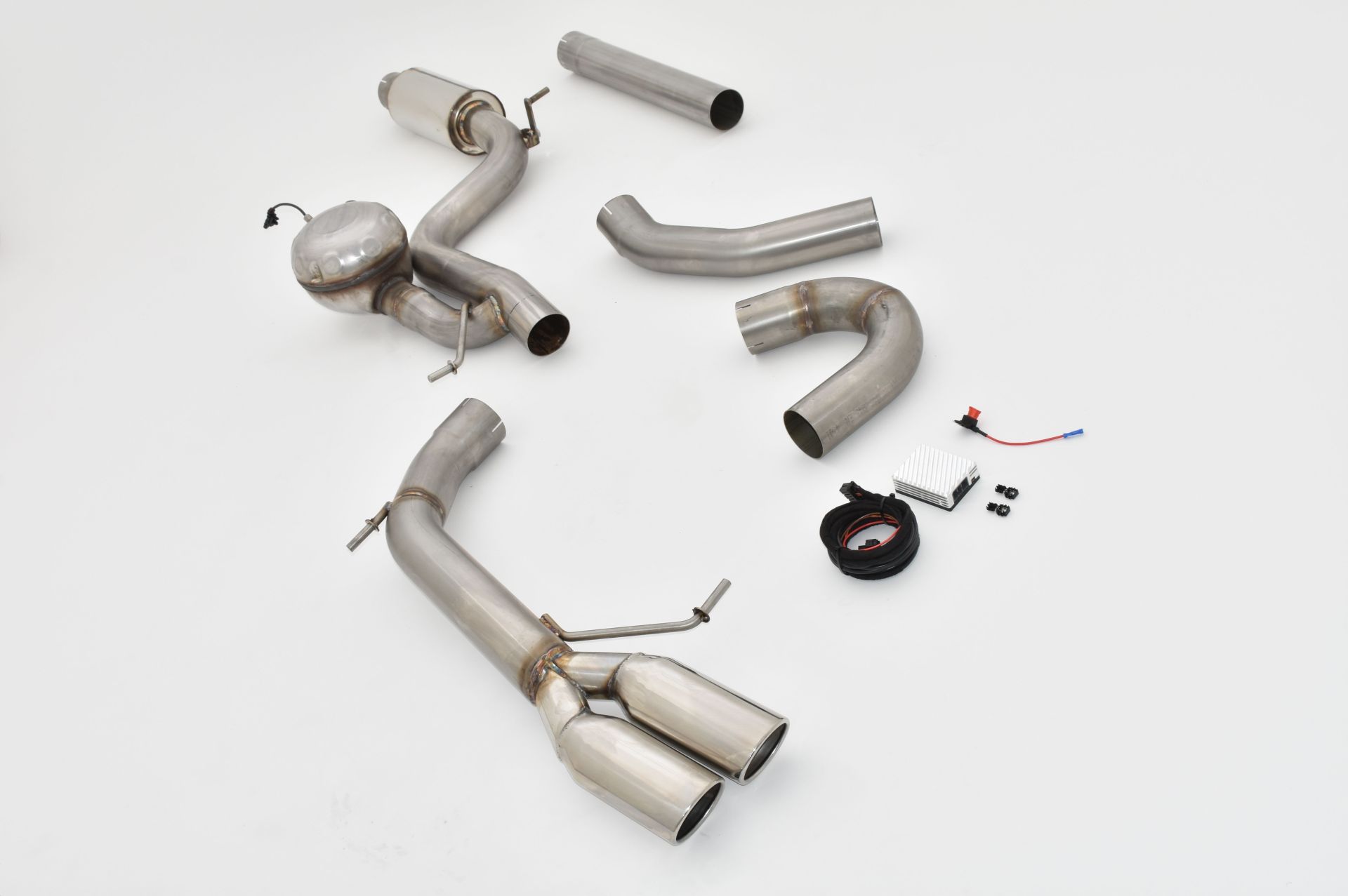 StreetBeast 76mm Single-Anlage mit Soundgenerator, VW Golf VII Variant