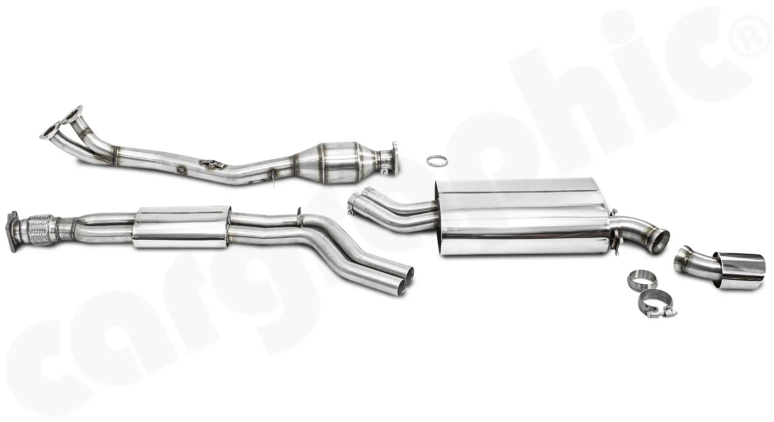CARGRAPHIC N-GT Abgasanlage für Porsche 968 Anleitung