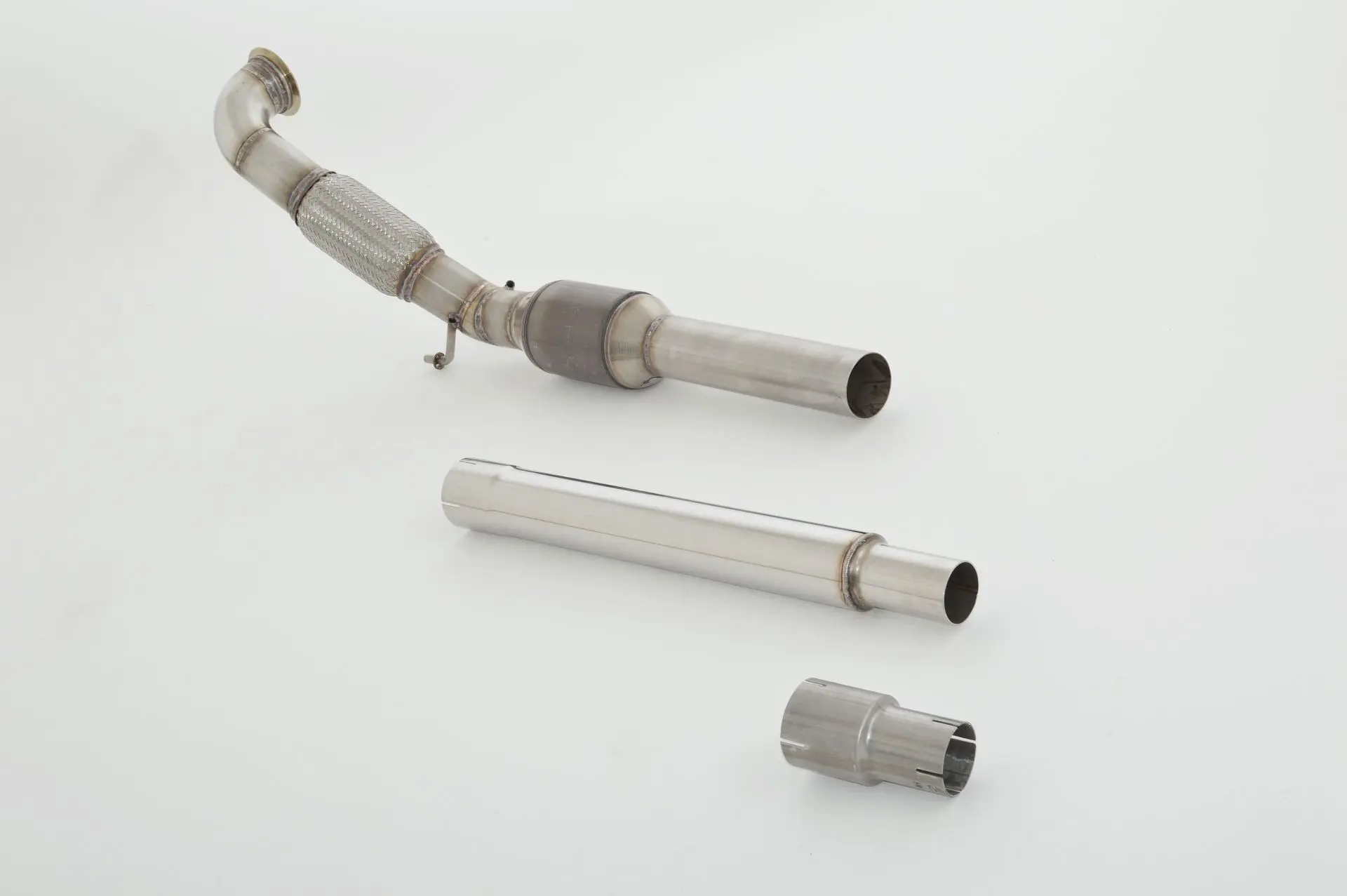 Friedrich Motorsport  76mm Downpipe mit 200 Zellen Sport-Kat. Edelstahl