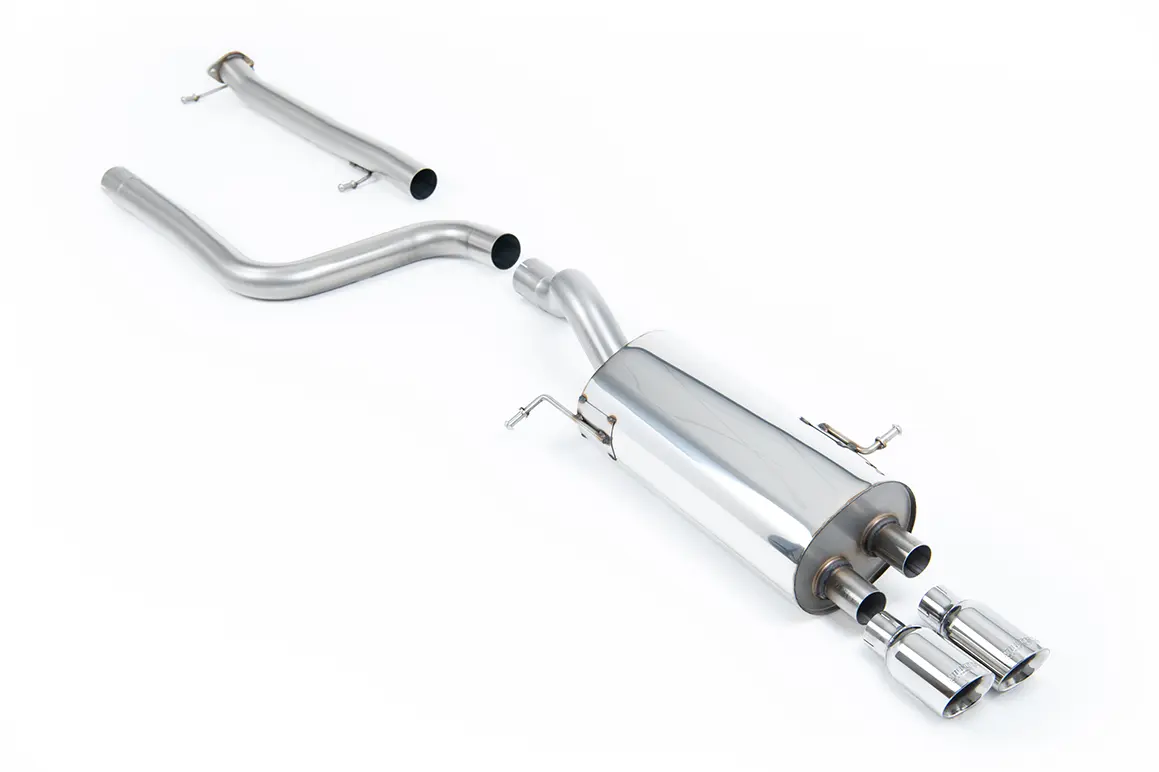Milltek Komplettanlage (non-resonated) für Ford Fiesta MK7 ST 182/200PS