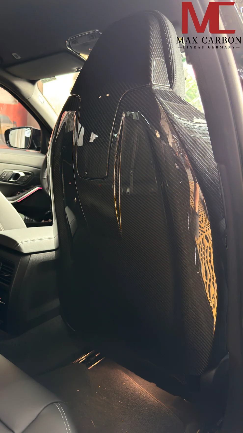 Carbon Sitz Cover für BMW M3 M4 M8 X3M X4M kaufen Foto