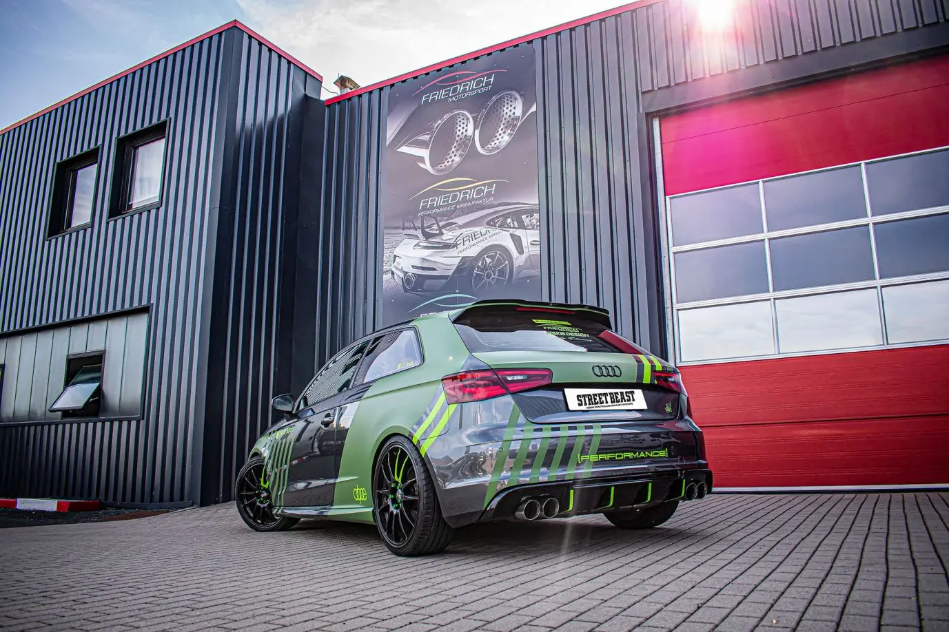 StreetBeast 76mm Duplex-Anlage Audi A3 8V 