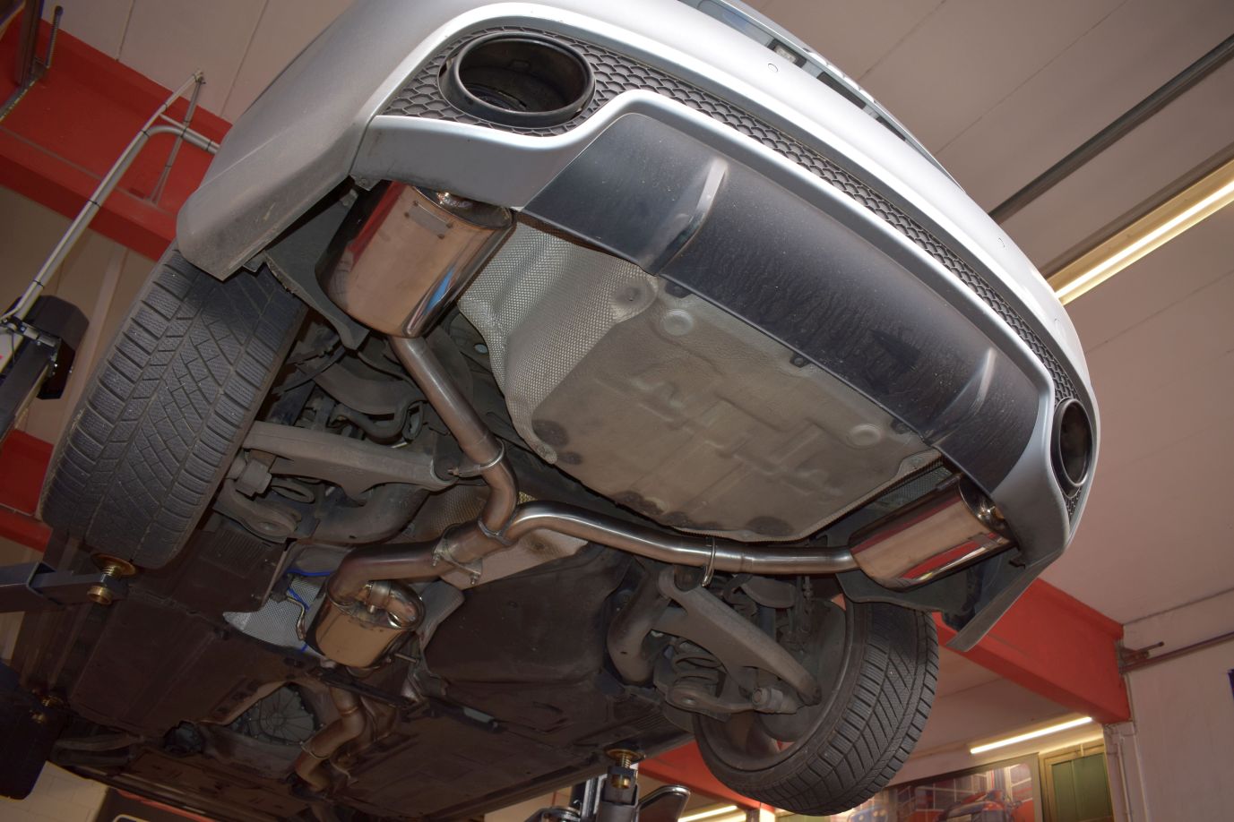 StreetBeast 76mm Duplex-Anlage mit Klappensteuerung