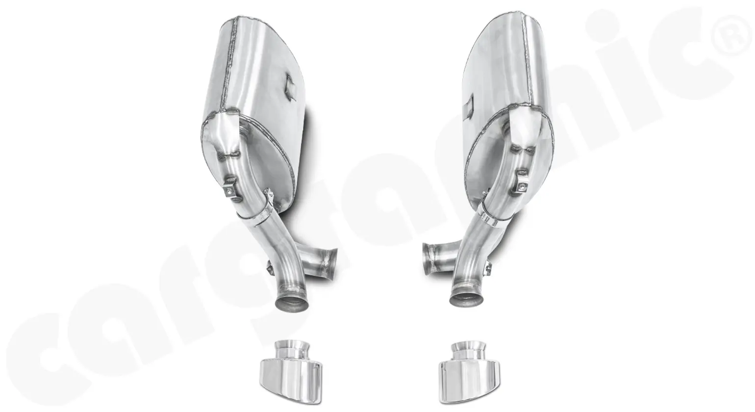 CARGRAPHIC Endrohrsatz für Porsche 993 Turbo GT2 Anleitung