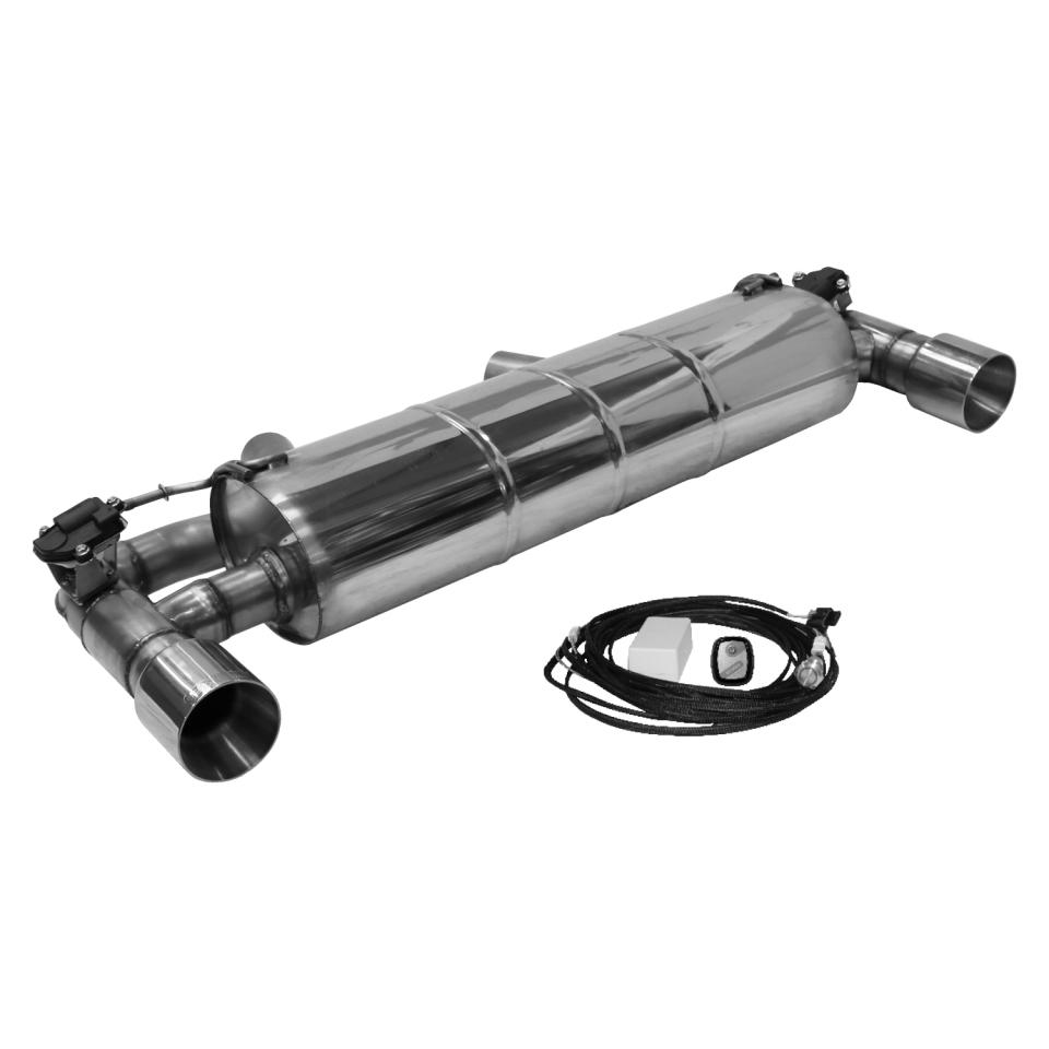Bastuck Sportauspuff für Toyota Supra A90 Typ JTSC nur OPF 2x 1x100mm, gerade Race-Look