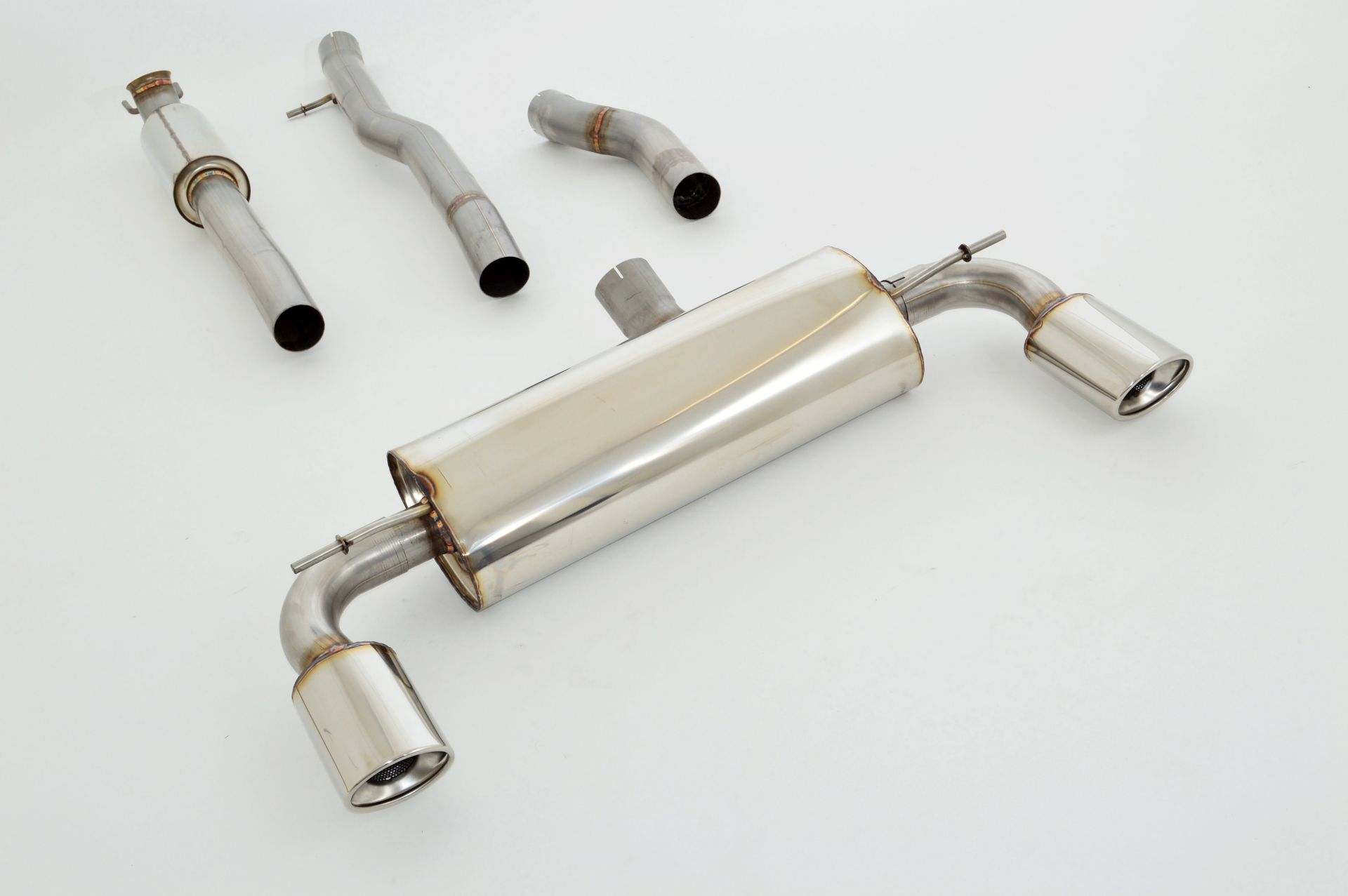 Friedrich Motorsport 76mm Duplex-Anlage Mercedes W176 A-Klasse 