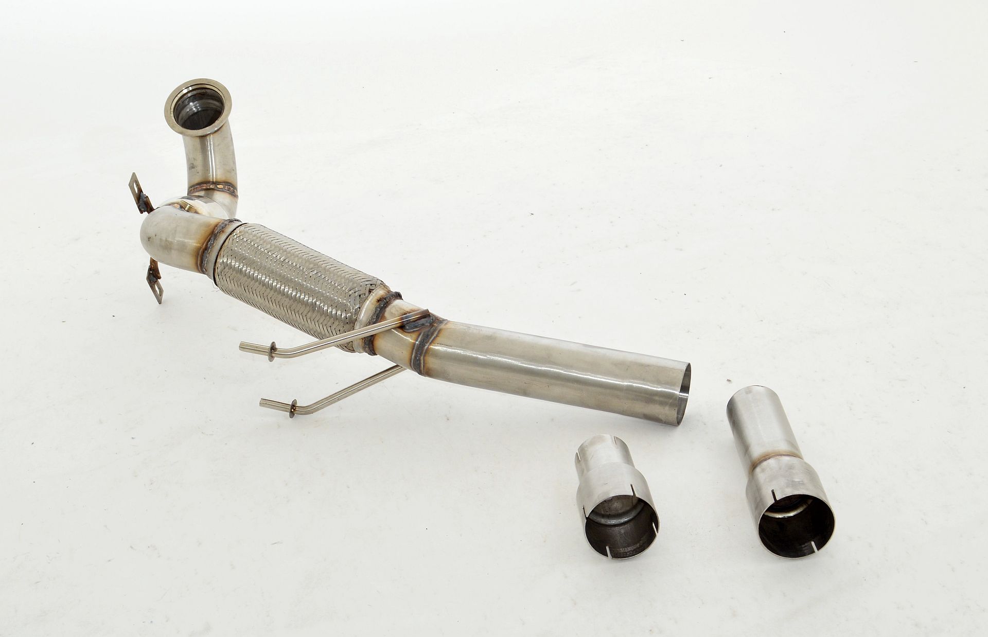 Friedrich Motorsport 3 Zoll (76mm) Downpipe mit Sport-Kat. Edelstahl