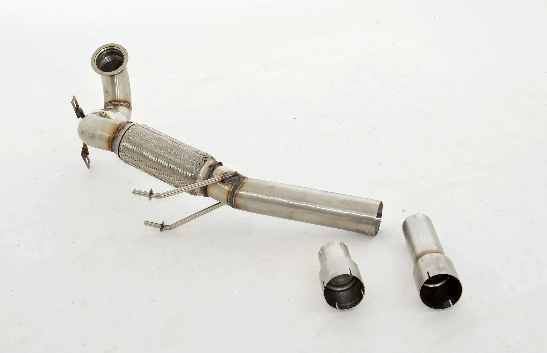 Friedrich Motorsport 3 Zoll (76mm) Downpipe mit Sport-Kat. Edelstahl