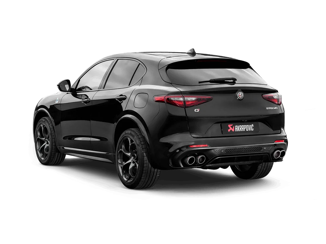 Akrapovic Slip-On Titanium für Alfa Romeo Stelvio 