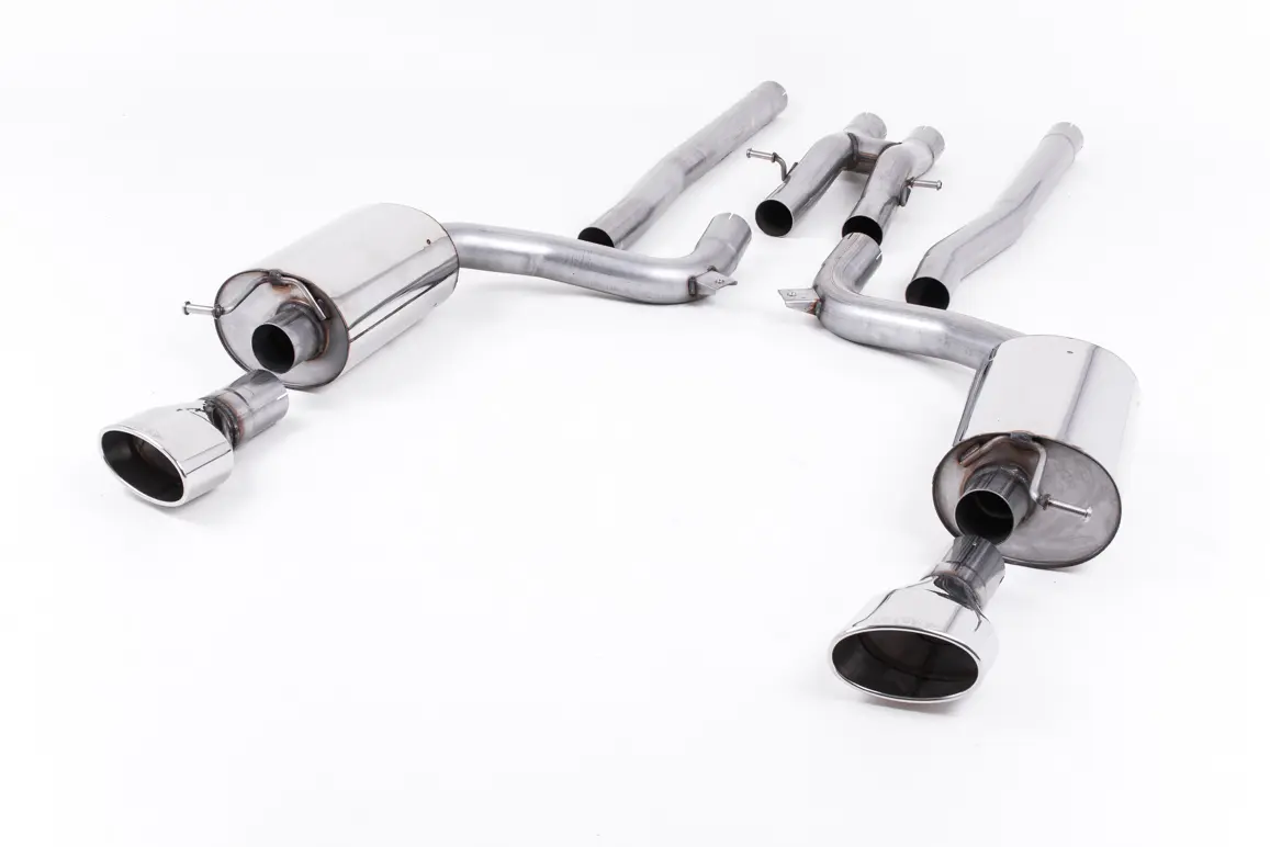 Milltek Komplettanlage (non-resonated) für Audi RS6 4F
