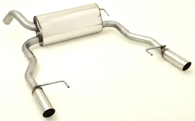 Sportauspuff für Chevrolet Cruze Duplex Endschalldämpfer kaufen