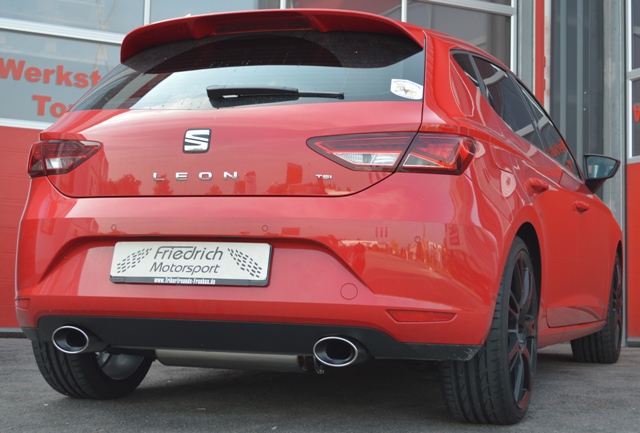 Friedrich Motorsport Gr.A Duplexanlage Seat Leon 5F Foto