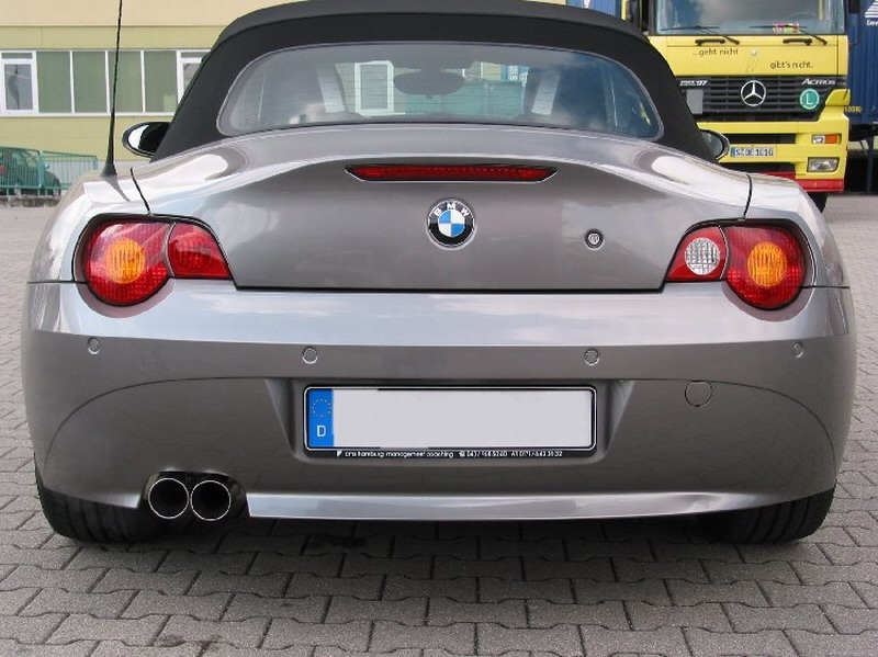 Eisenmann Endschalldämpfer für BMW Z4 E85 2.2 2.5 3.0 Race-Version