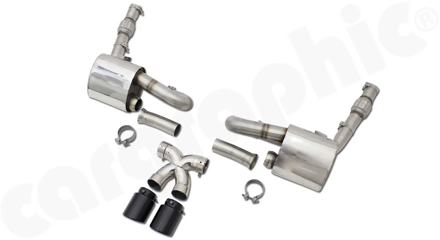 CARGRAPHIC CUP-X Endschalldämpfer für Porsche 987.1 Bild