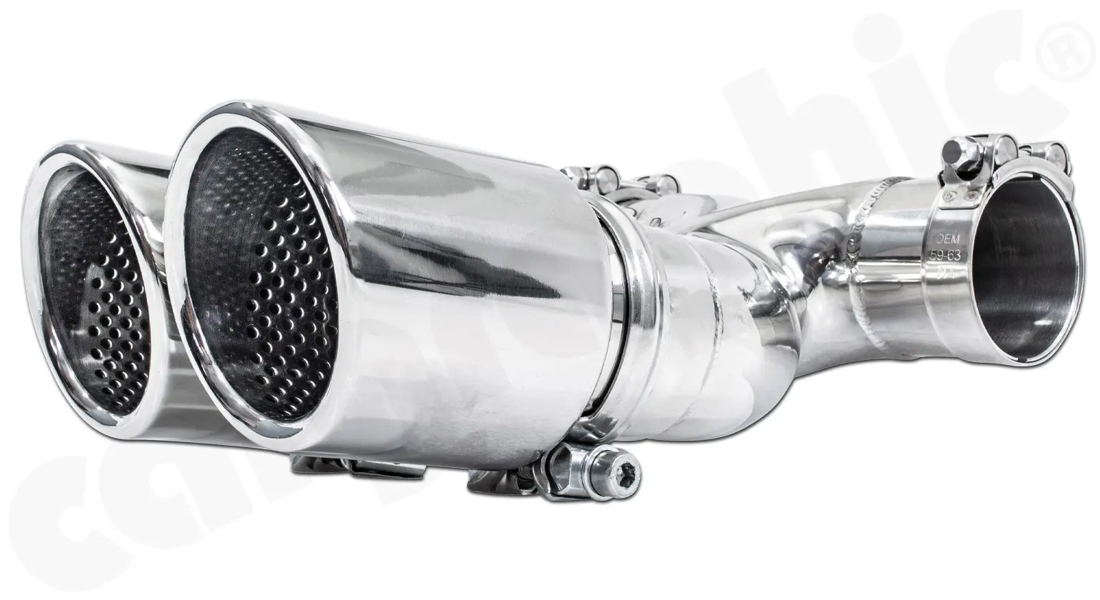 CARGRAPHIC Sport Endrohr für Porsche 981 Bild