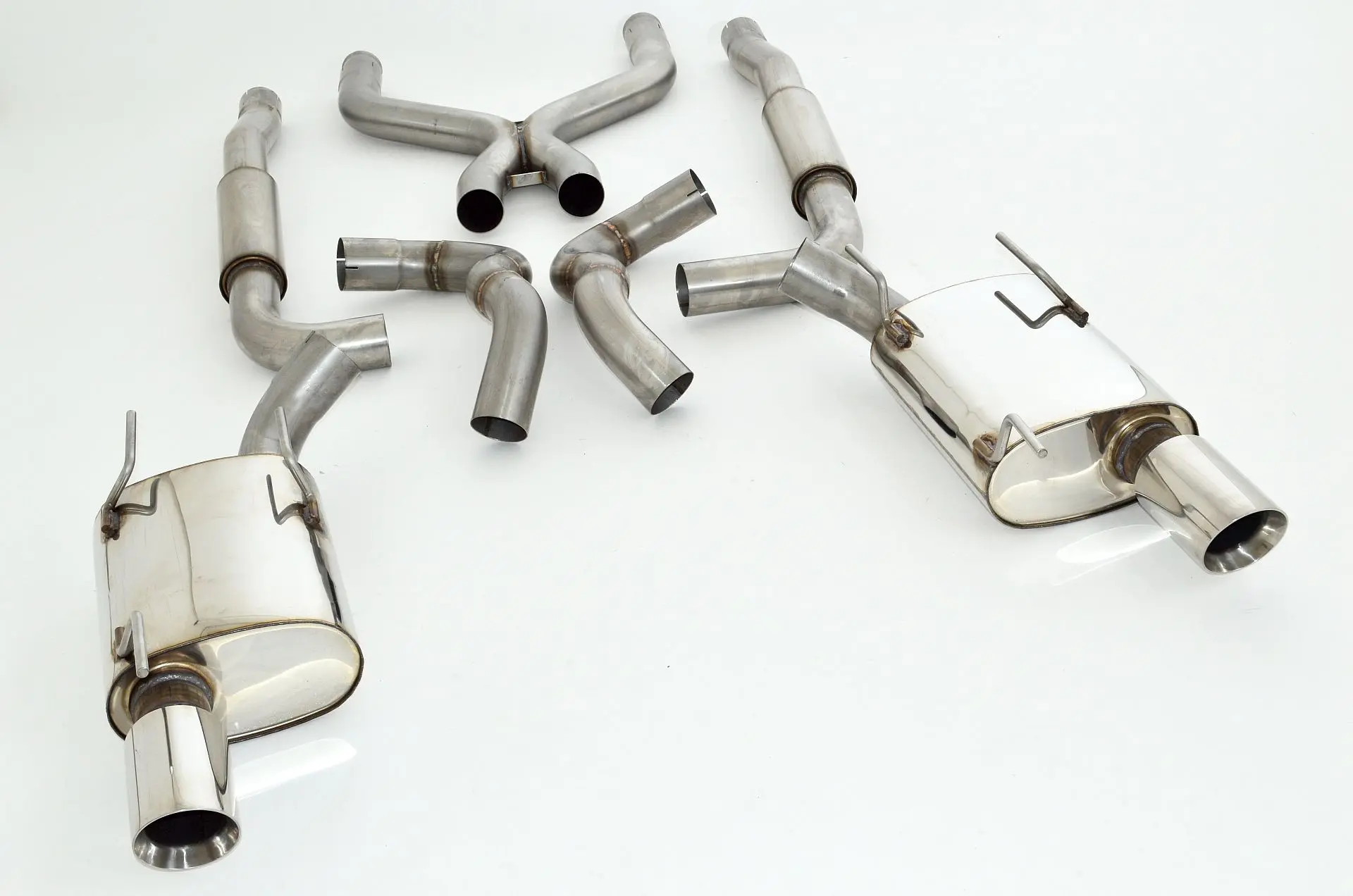 Friedrich Motorsport 76mm Duplex-Anlage Ford Mustang 5 Facelift (S197) 