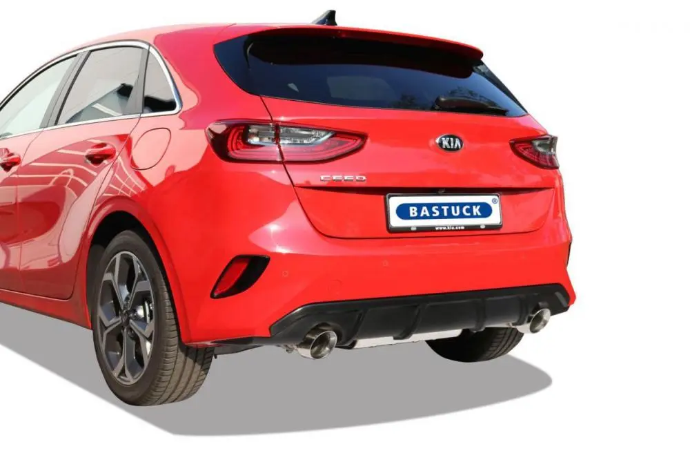 Bastuck Sportauspuff Kia Ceed CD 2x 1x100mm Race-LookBild