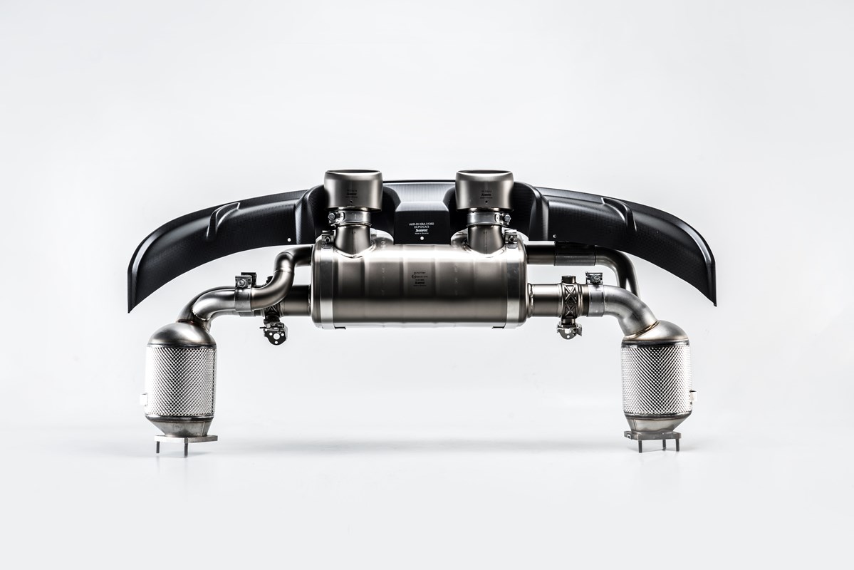 Akrapovic Carbon Diffuser für Porsche 991.2 Carrera 