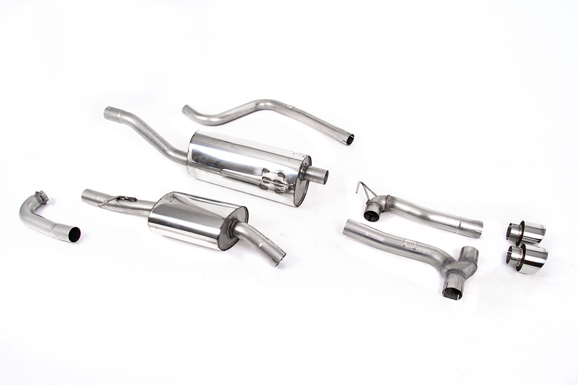 Milltek Komplettanlage ECE für Ford Fiesta MK8 1.0T EcoBoost ST-Line ohne OPF (Maxton-Heck) Milltek Komplettanlage für Fiesta MK8 1.0T EcoBoost kaufen