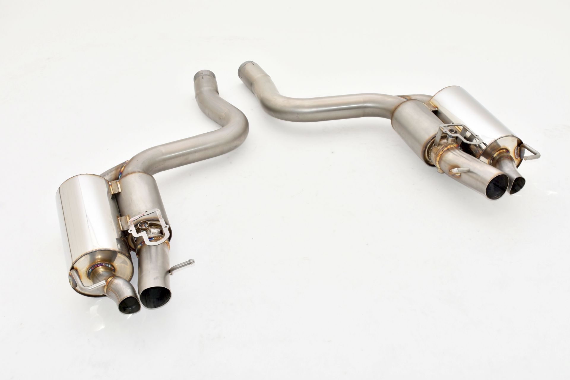 Friedrich Motorsport  2x76mm Duplex-Sportendschalldämpfer Mercedes S/W205 C63 / C63 S AMG