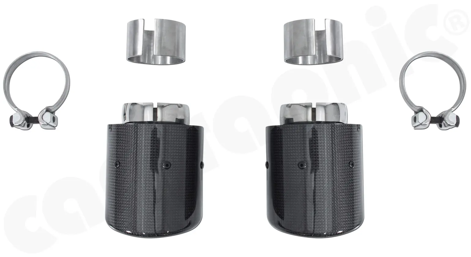 CARGRAPHIC Sport Endrohre für Porsche 718 Foto