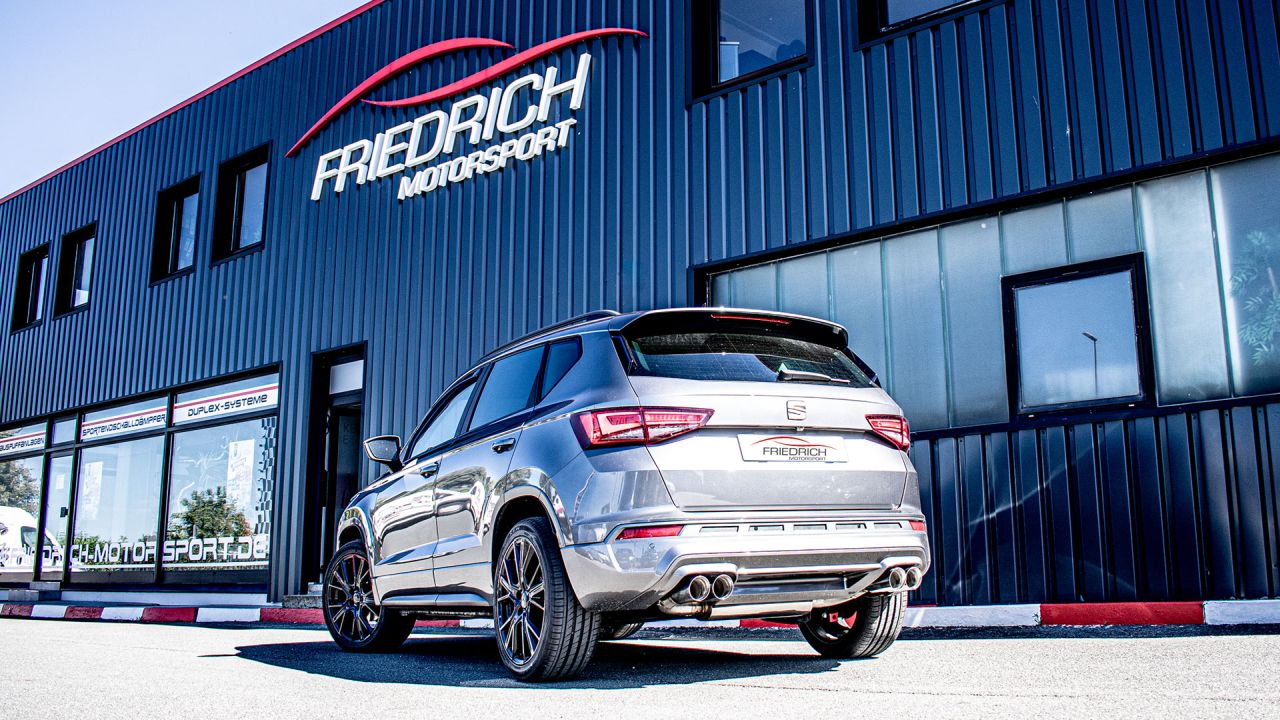 Friedrich Motorsport  Duplex-Sportendschalldämpfer Seat Ateca Frontantrieb inkl. FR