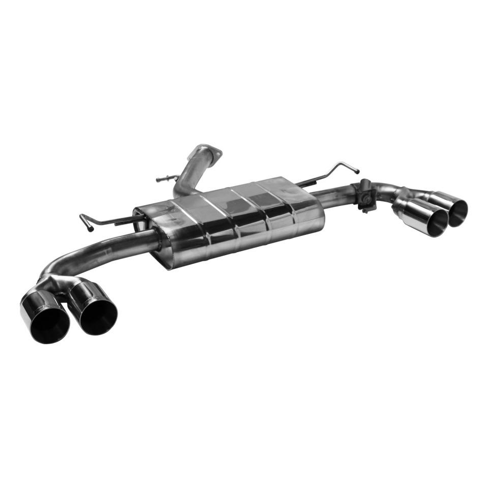 Bastuck Sportauspuff für Kia Ceed Schrägheck Typ CD 2x 2x90mm, gerade Race-Look