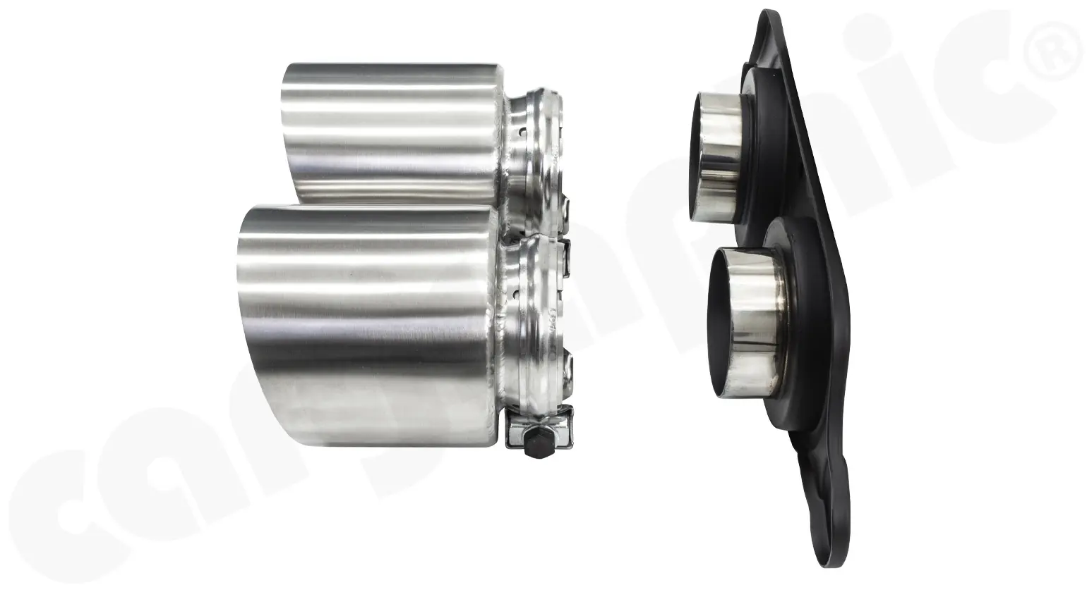 CARGRAPHIC Sport Endrohre für Porsche 997 GT3 RS Details