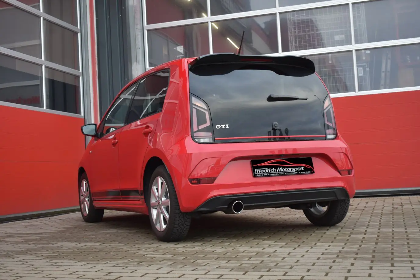 Sportauspuff VW UP! GTI von Friedrich Motorsport 