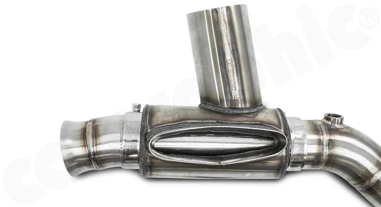 CARGRAPHIC Katalysator für Porsche 993 Turbo Bild