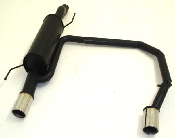 Friedrich Motorsport Duplex Sportendschalldämpfer Opel Corsa D 