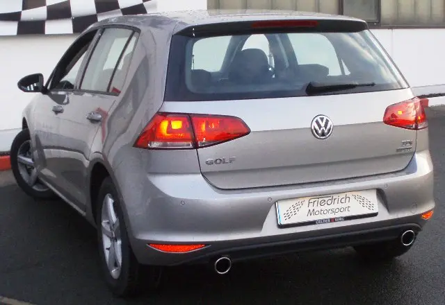 Friedrich Motorsport Duplex Sportendschalldämpfer VW Golf VII 