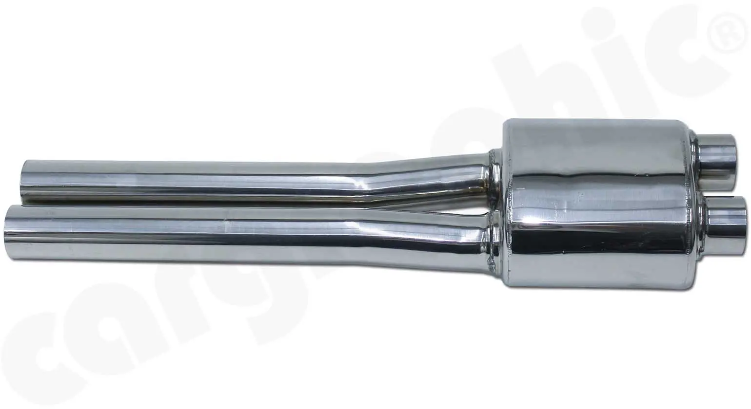 CARGRAPHIC Mittelschalldämpfer für Porsche Panamera Foto