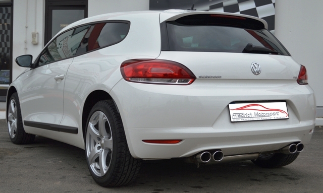 Friedrich Motorsport Duplex-Anlage VW Scirocco III Foto