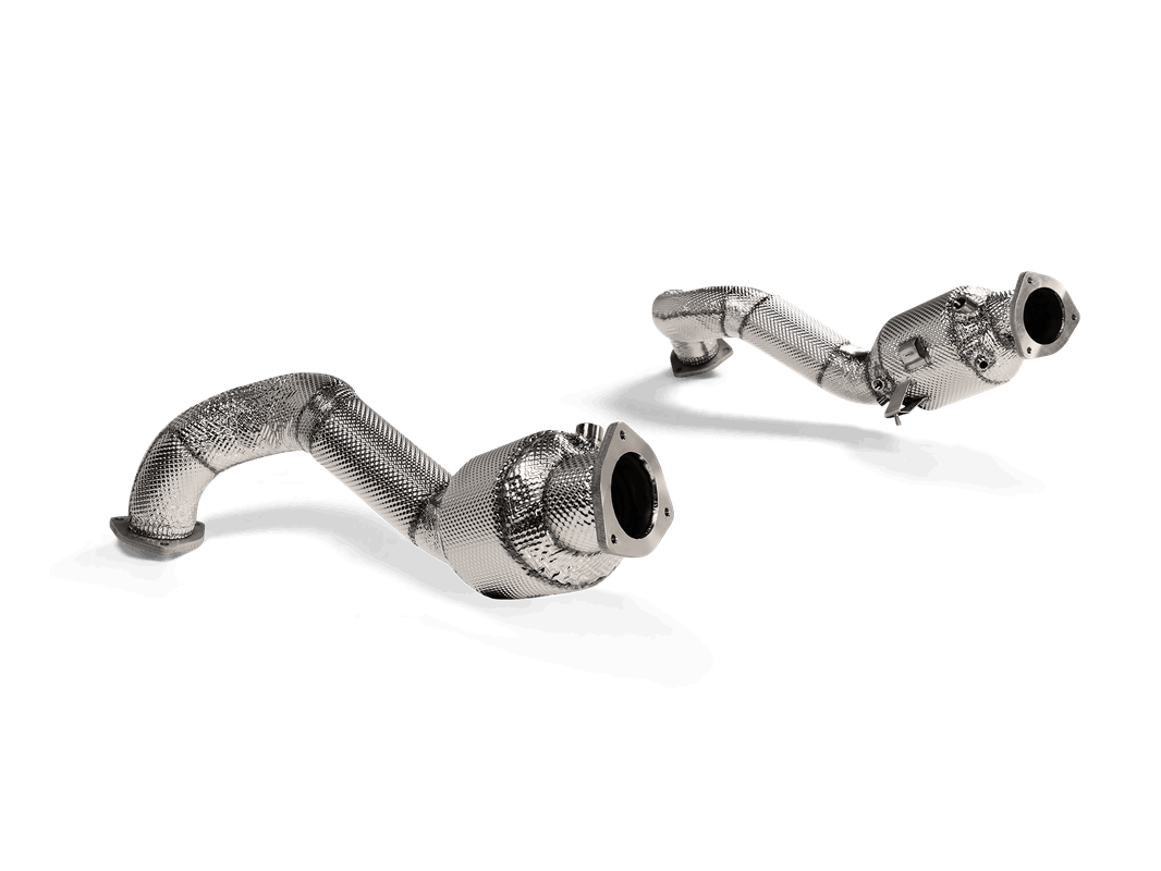 Akrapovic Link Pipe Set (Titanium) für Porsche 718 Cayman GT4 RS