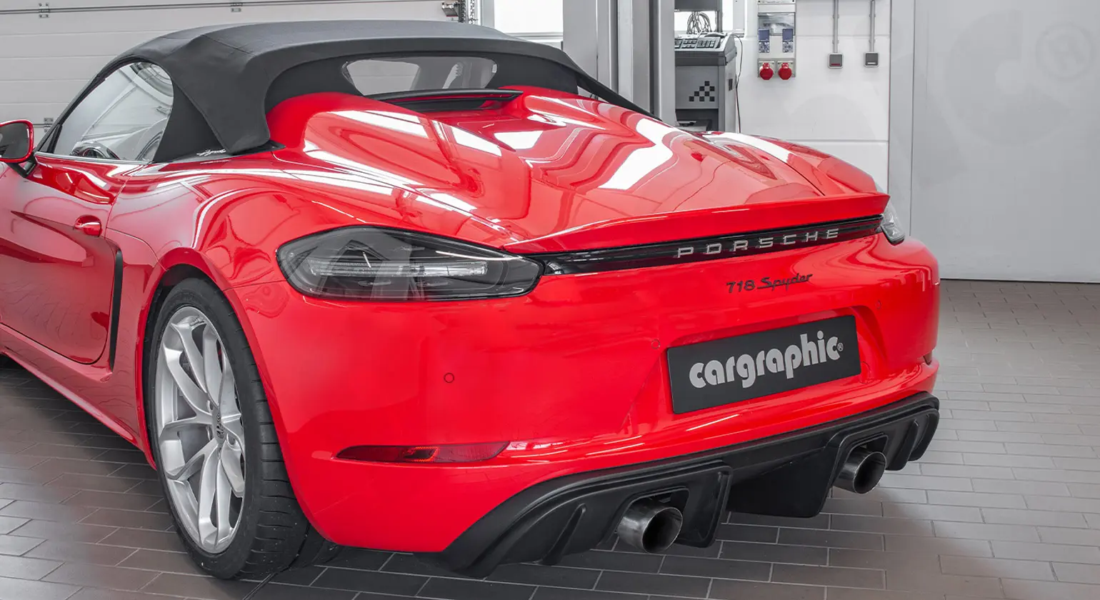 CARGRAPHIC Sport Endrohre für Porsche 718 günstig