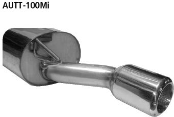 Bastuck Sportauspuff für Audi TT Typ 8N (Coupé) 1x100mm, gerade