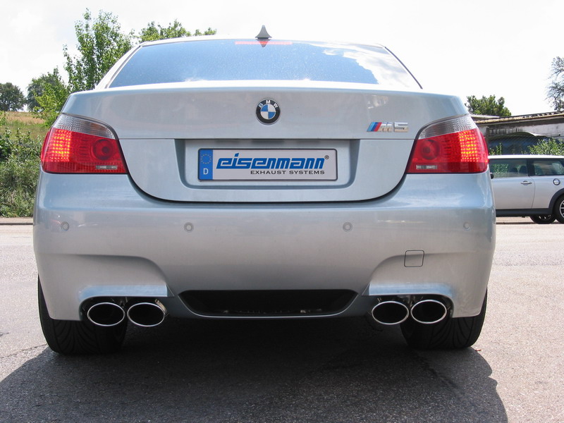 Eisenmann Endschalldämpfer für BMW M5 E60 EG-Gutachten