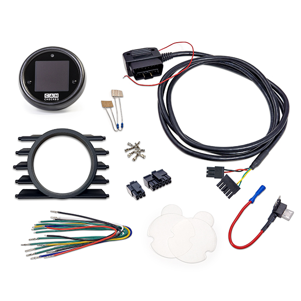 CANchecked Daten-Display Dodge Charger LX LHD MFD15 Gen2 FL