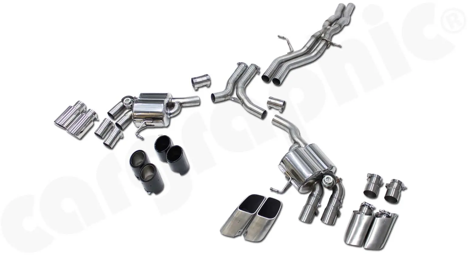 CARGRAPHIC Sportabgasanlage für Porsche Macan GTS 