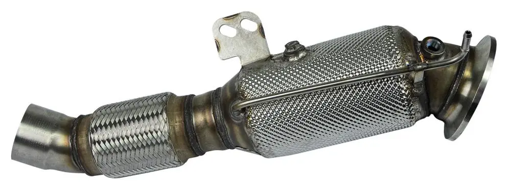 HJS 80mm ECE Downpipe für BMW B58 mit OPF