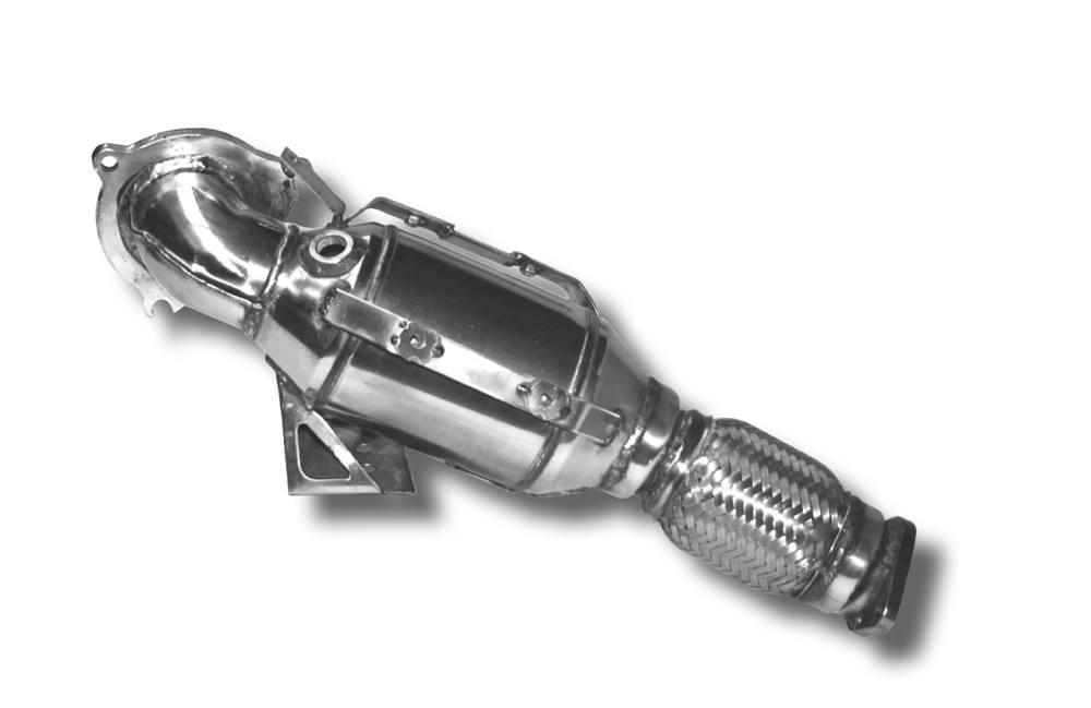 HJS 70mm ECE Downpipe für Ford Fiesta JA8 ST HJS 70mm ECE Downpipe für Ford Fiesta JA8 ST kaufen