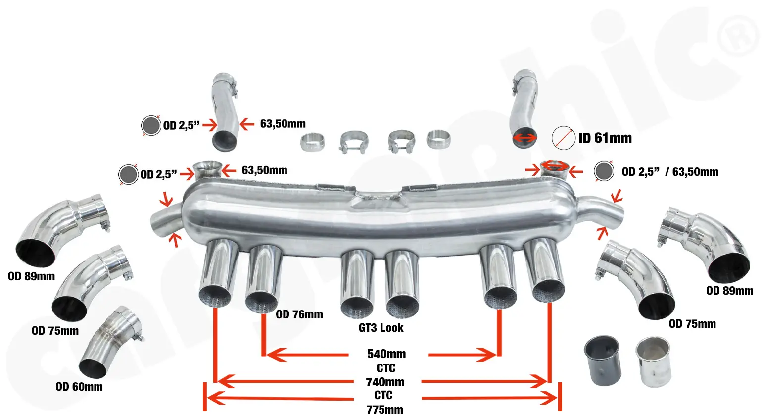 CARGRAPHIC Sportauspuff für Porsche 911 G-Modell wo kaufen