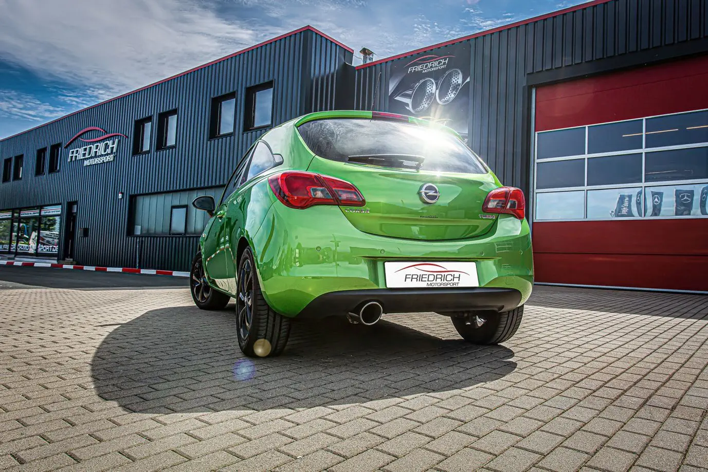 Sportendschalldämpfer Opel Corsa E Friedrich Motorsport kaufen
