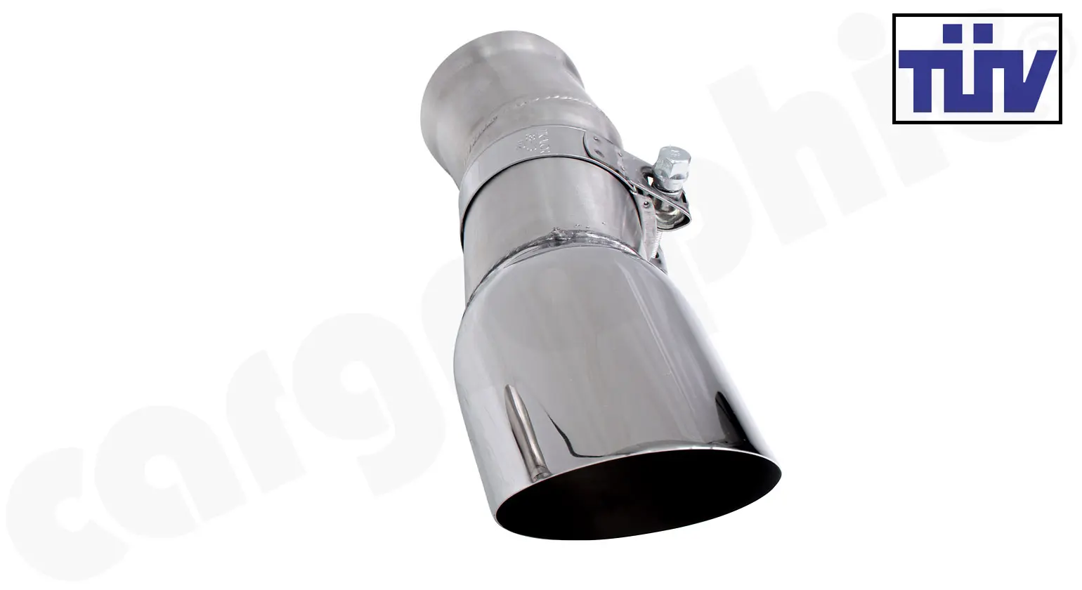 CARGRAPHIC Sport Endrohr für Porsche 964 Carrera 