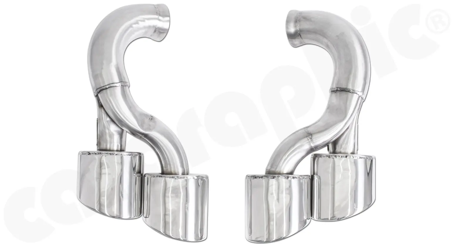 CARGRAPHIC Sport Endrohrsatz für Porsche Cayenne Foto