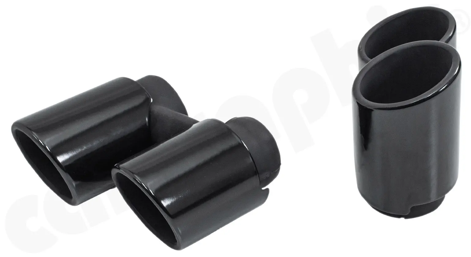 CARGRAPHIC Sport Endrohre für Porsche 997 991 Bild