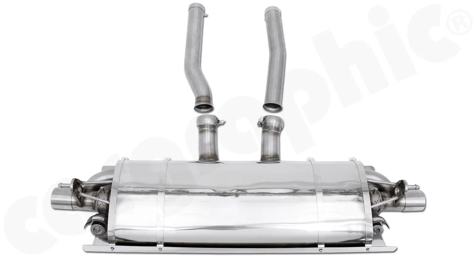 CARGRAPHIC Sportauspuff für VW Touareg 7P 3.6 FSI 